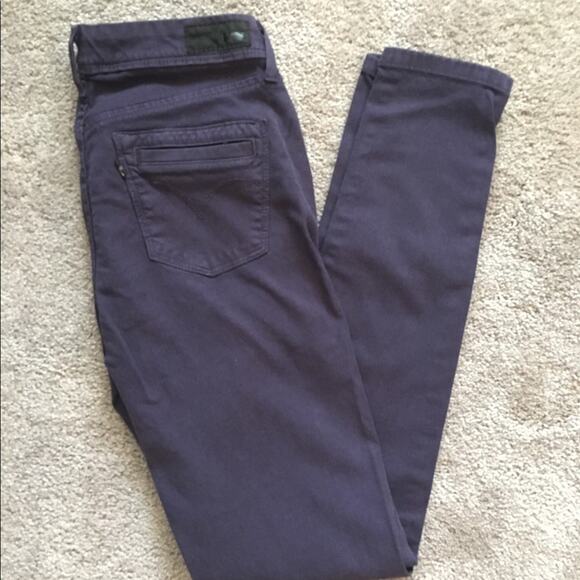 Y2K Levi’s Skinny Plum Jeans Pants Size 27 - Picture 1 of 5